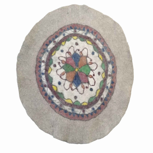 سجاد صوف إيراني مرقع 100% طبيعي ومصنوع يدويًا جرد