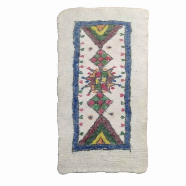 سجاد صوف إيراني مرقع 100% طبيعي ومصنوع يدويًا راستا