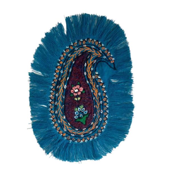 سجادة طاولة مطرزة يدويًا، طراز شبنم