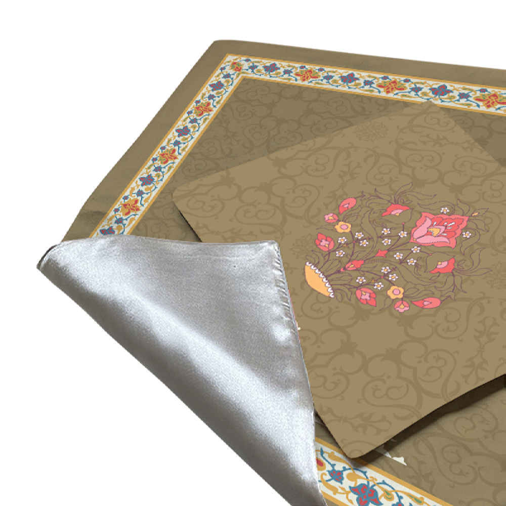 سجادة صلاة محمولة للمسلمين بحجم جيب ومحمولة تصميم سجادة إسلیمي