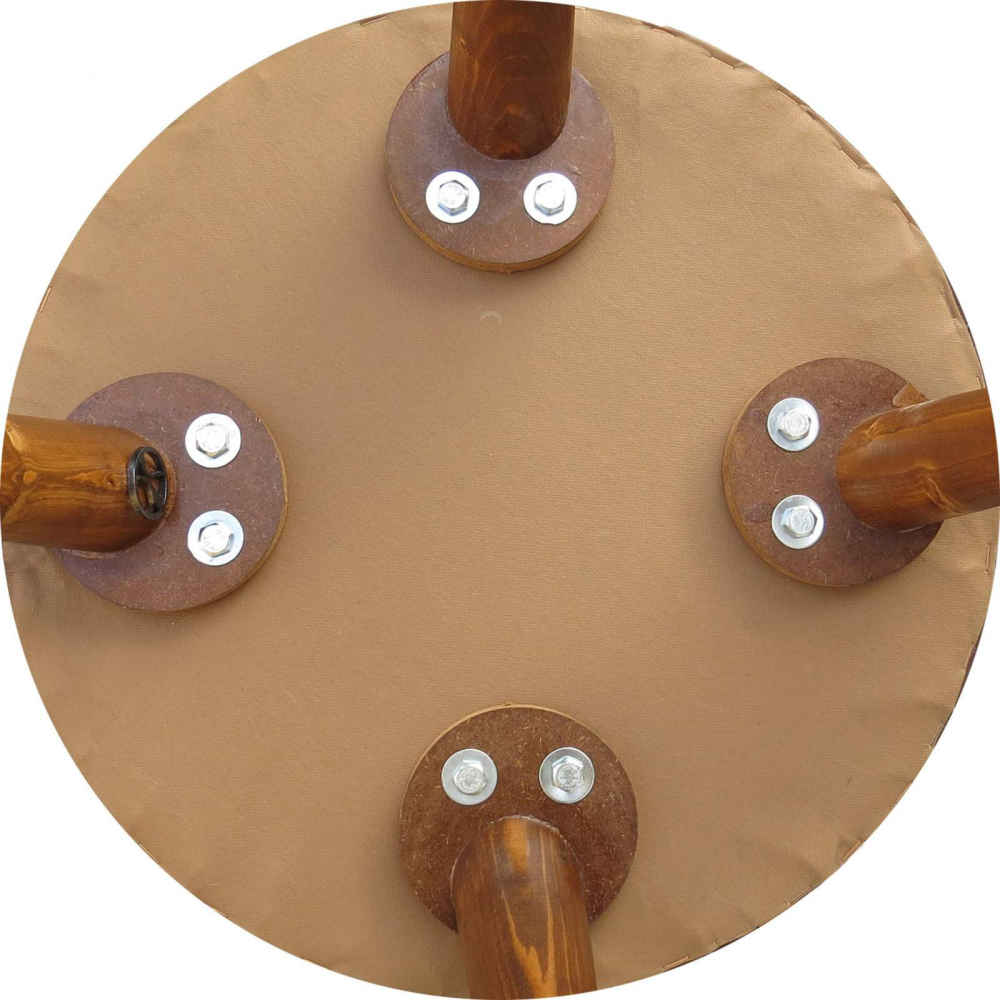 مقعد قدم تقليدي من المخمل مستوحى من الفن الإيراني – أركا