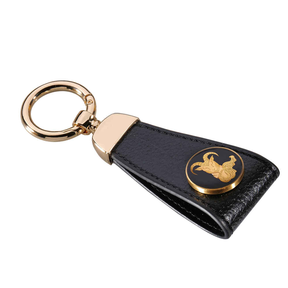 Iranian Leather Keychain Model Dey