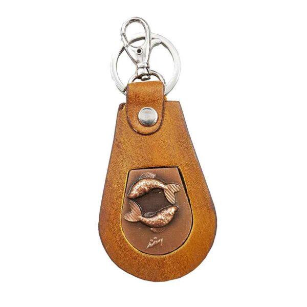ميدالية مفاتيح جلدية إيرانية طراز اسفند