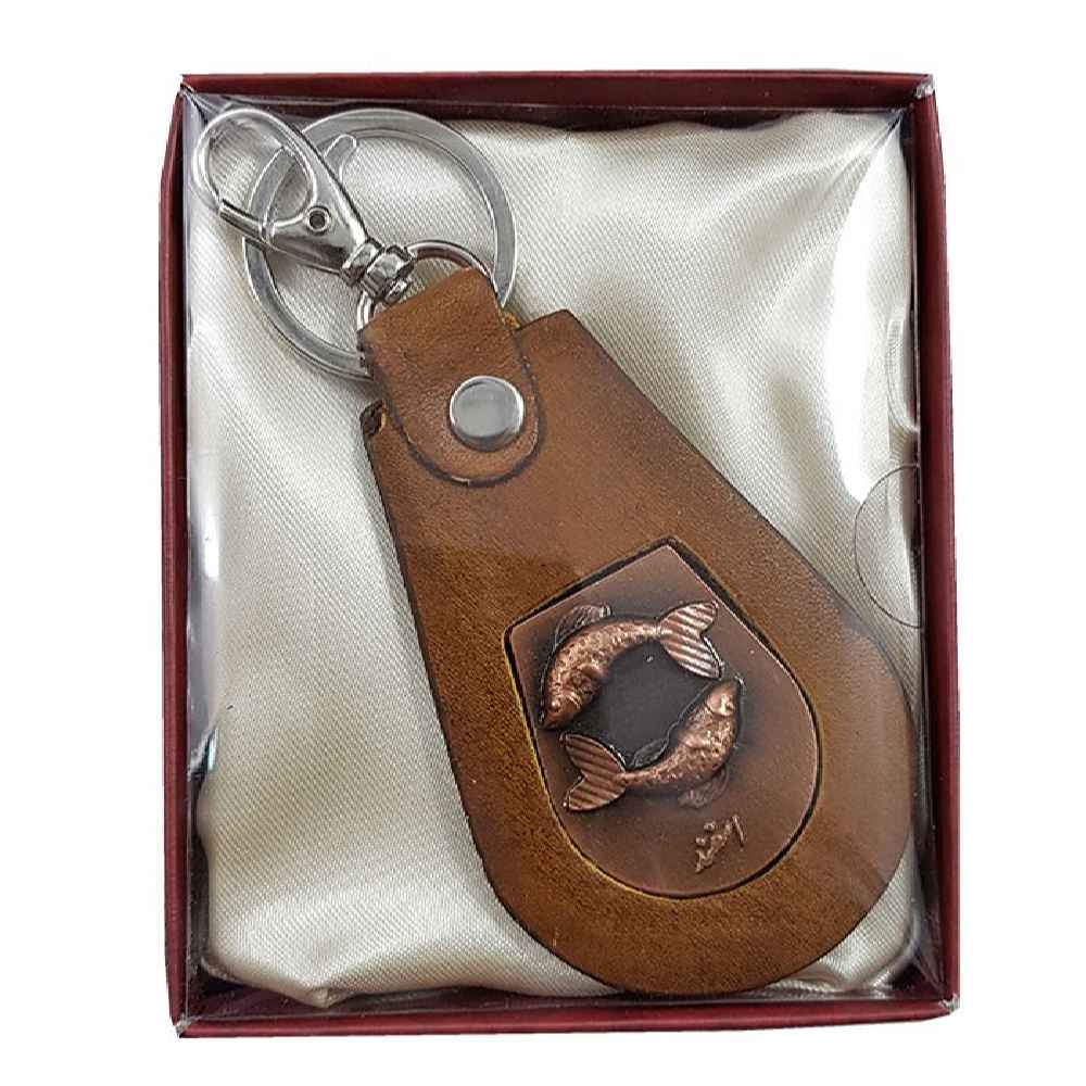 ميدالية مفاتيح جلدية إيرانية طراز اسفند