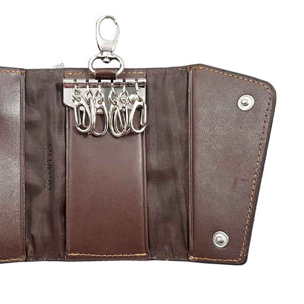 ميدالية مفاتيح جلدية إيرانية طراز قصيدة