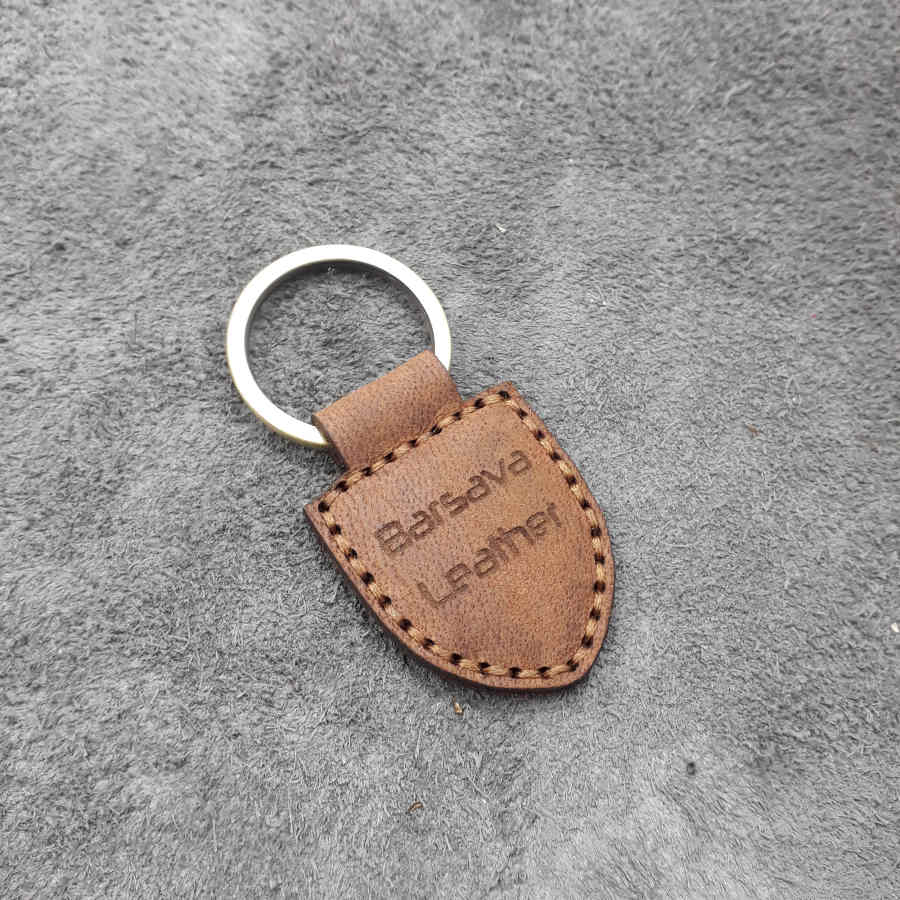 ميدالية مفاتيح جلدية إيرانية طراز شعر