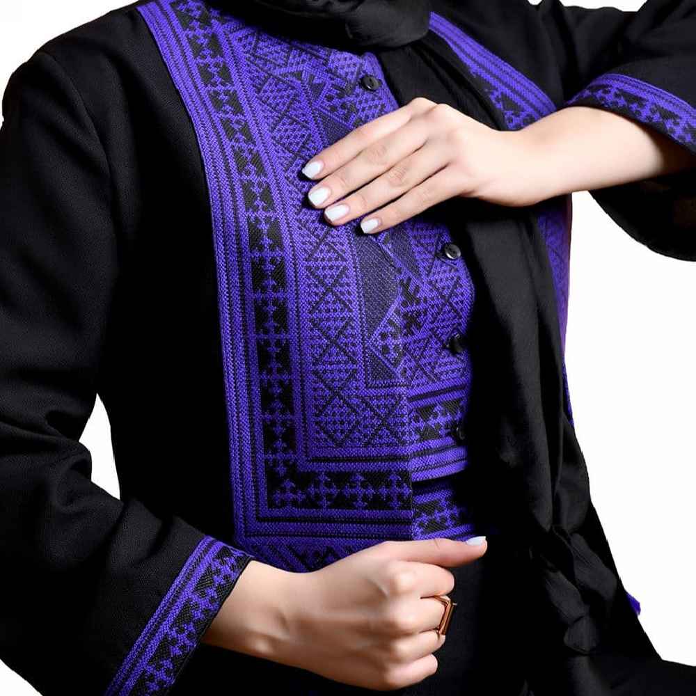 مجموعة مانتو إيراني مع بنطلون وسترة موديل ديلينا