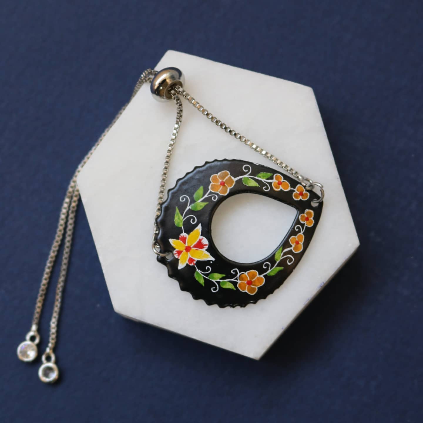 مجموعة مجوهرات إيرانية من ميناکاری موديل مهفر