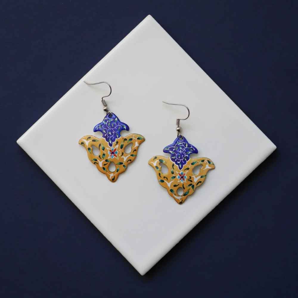 مجموعة مجوهرات إيرانية من ميناکاری موديل تابان