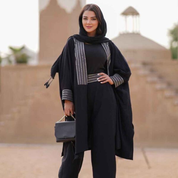 مجموعة مانتو إيراني مع بنطلون موديل أسرا