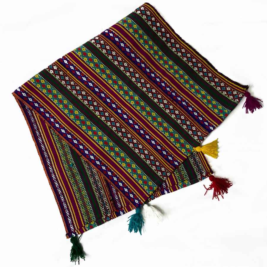 سجادة جاجيم إيرانية أصيلة منسوجة بخطوط موديل جولنار