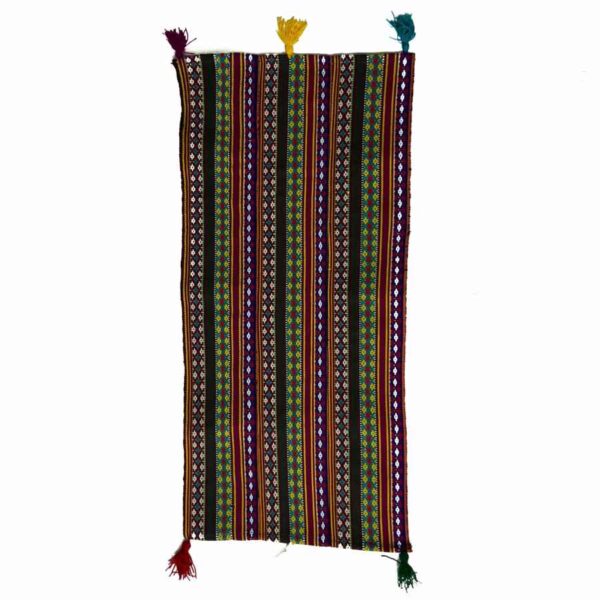 سجادة جاجيم إيرانية أصيلة منسوجة بخطوط موديل جولنار