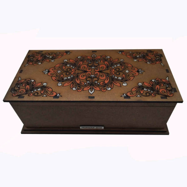 صندوق تنظيم المكسرات الخشبي نموذج سالفا