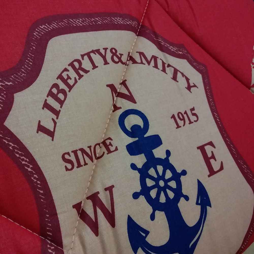 مجموعة مفروشات سرير مفردة الحجم – مرساة