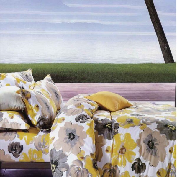 مجموعة مفروشات سرير مفردة الحجم - هسل