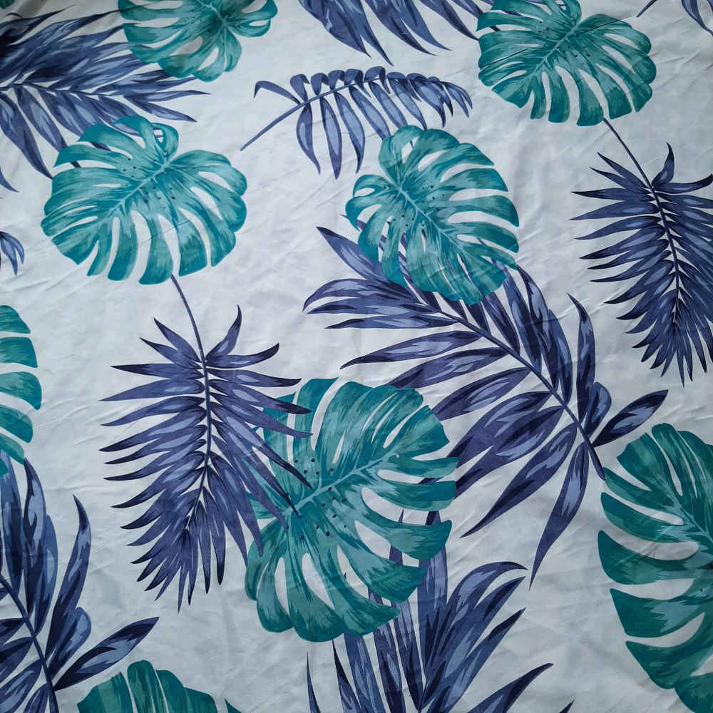 ملاءة سرير مسطحة مزدوجة من القطن – ناعمة وقوية، آرام