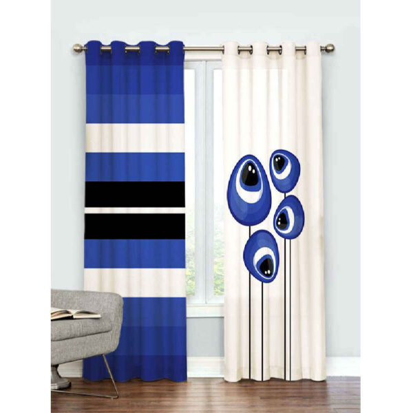 ستائر عينية من المخمل المطبوع – عين نظر