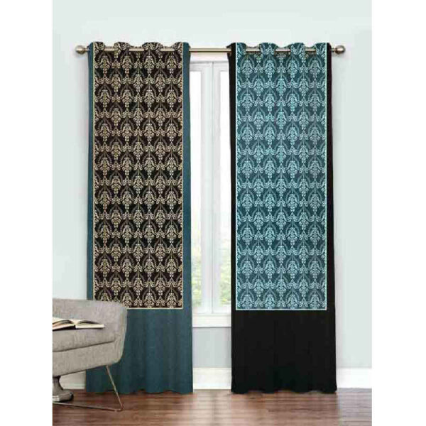 ستائر عينية من المخمل المطبوع – فيشكا