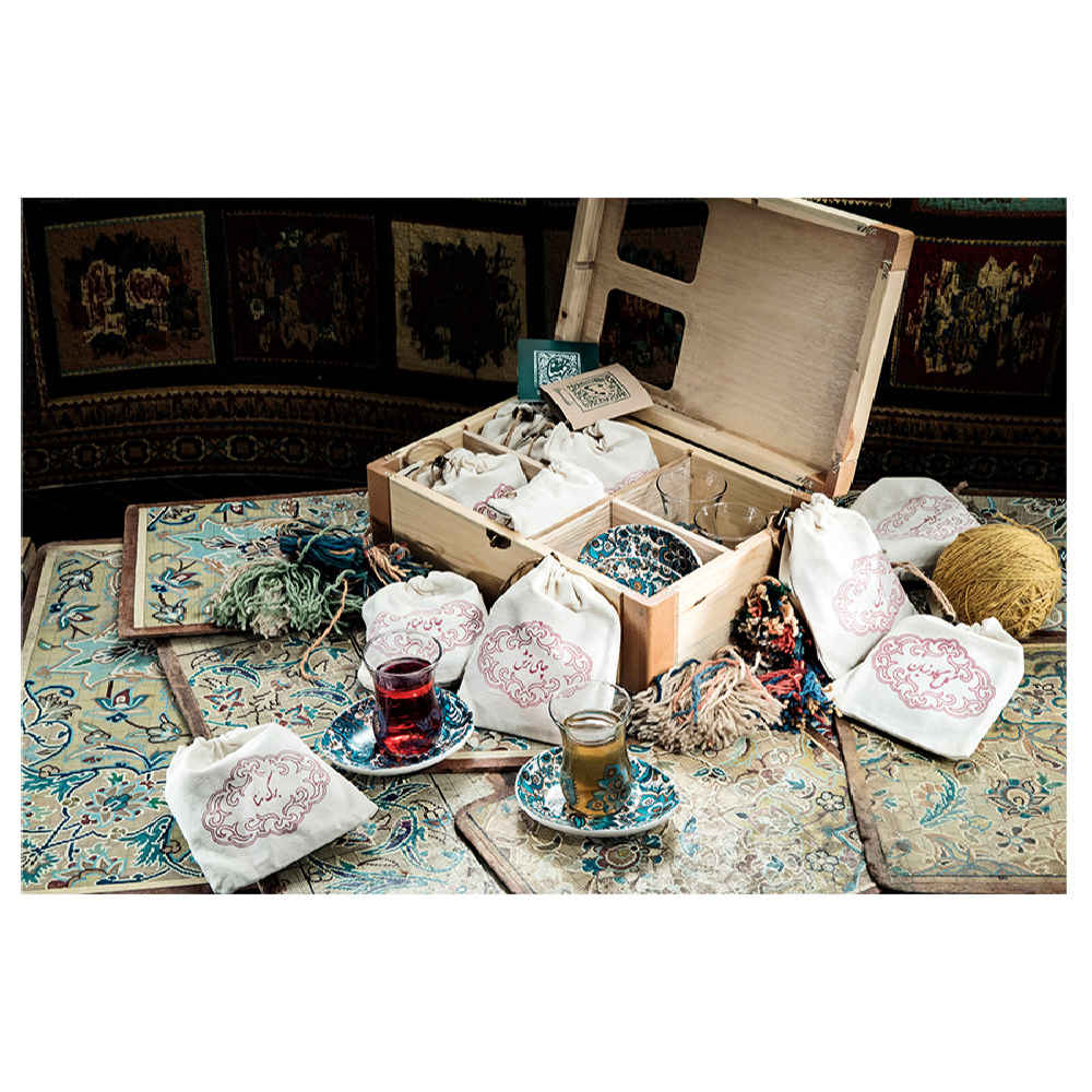 مجموعة هدايا محفظة ثمينة، طراز مهناز