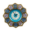 ساعة حائط إيرانية خشبية يدوية - فن خاتم، إلنز