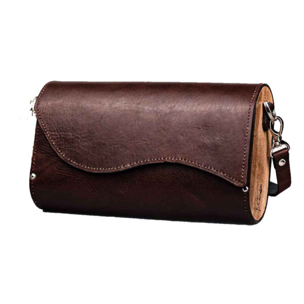 حقيبة كروس بودي فاخرة من الجلد المصنوع يدويًا - تصميم سپیدار