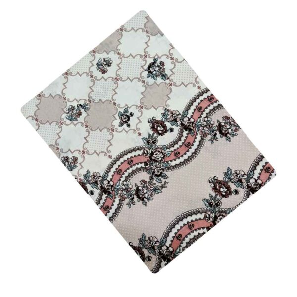 ملاءة سرير مسطحة مزدوجة من القطن – ناعمة وقوية، جالين