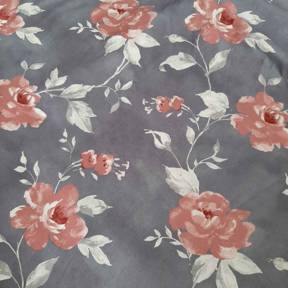 ملاءة سرير مسطحة مزدوجة من القطن – ناعمة وقوية، لافا