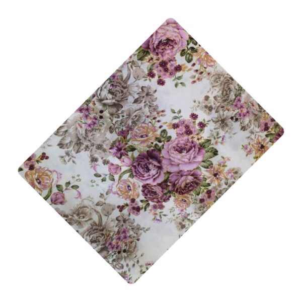 ملاءة سرير مسطحة مفردة من القطن – ناعمة وقوية، كريستال