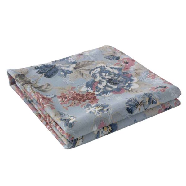 ملاءة سرير مسطحة مفردة من القطن – ناعمة وقوية، لوتس