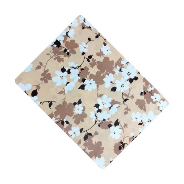 ملاءة سرير مسطحة مفردة من القطن – ناعمة وقوية، راحا