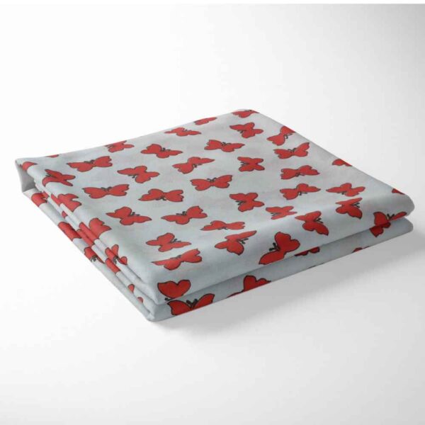 ملاءة سرير مسطحة مفردة من القطن – ناعمة وقوية، شاپاراك