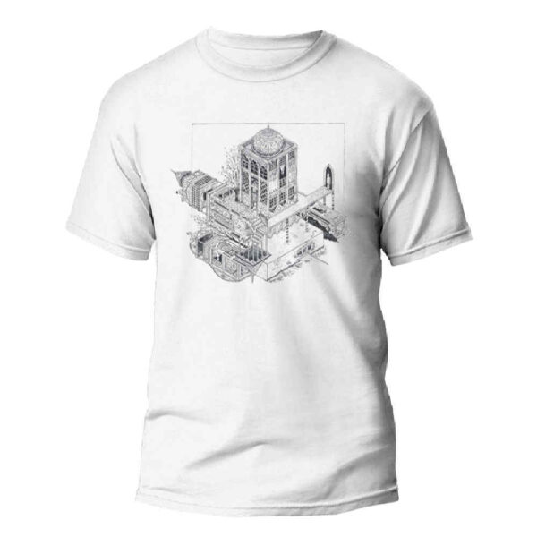 تيشيرت مستوحى من إيران موديل "ألف ليلة وليلة" — حكايات ليلية إيرانية