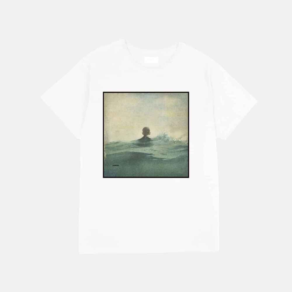 تيشيرت بالخط العربي – موديل هنوز | تصميم فني مميز بالكلمات