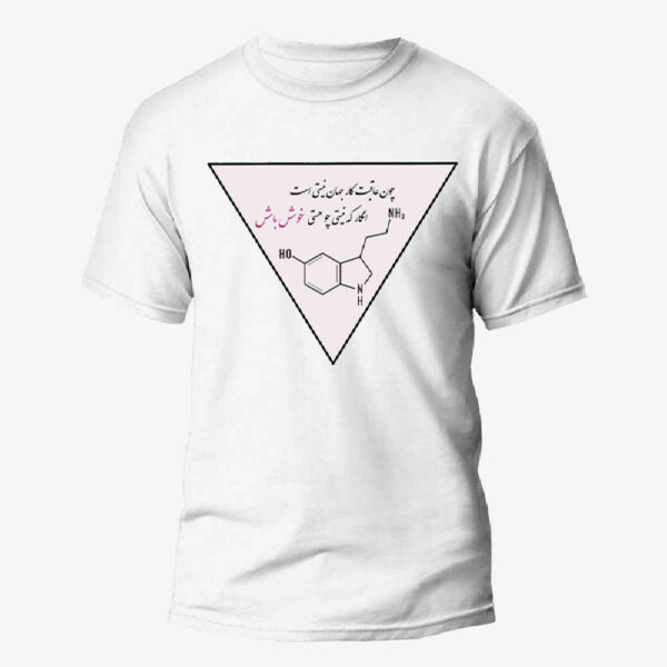 تيشيرت مستوحى من الفن الإيراني موديل "جهان" — فن إيراني تقليدي