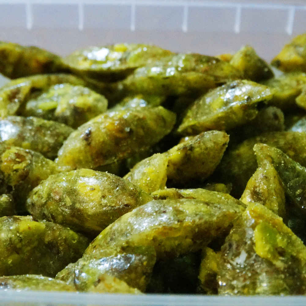 حلوى أبنبات قهي إيراني بنكهة الفستق (عبوتان)