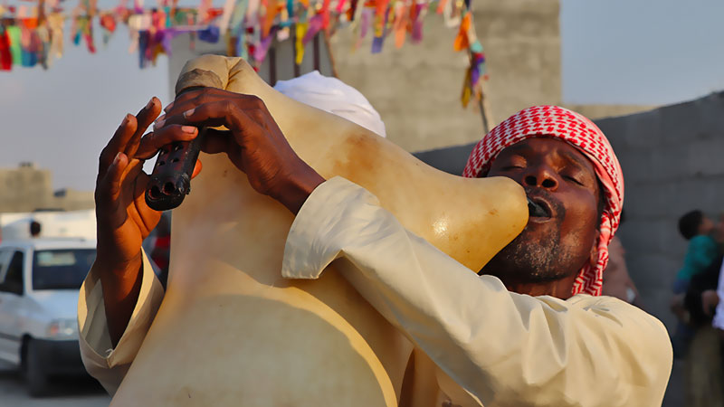 جلد مزمار عربي حبان/حبّان الاحترافي (جلد فقط)