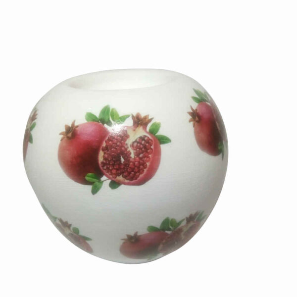 حامل شمعة جبسي صغير موديل انار