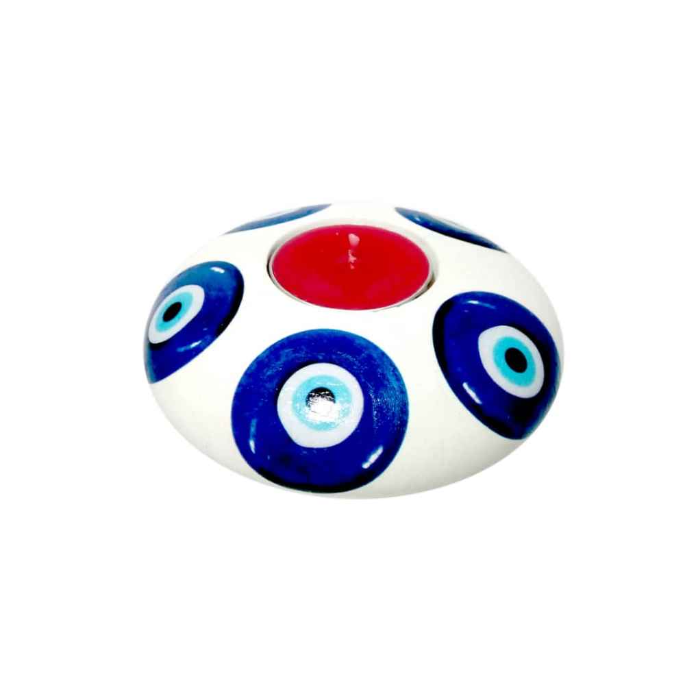 حامل شمعة جبسي صغير موديل نظر چشم