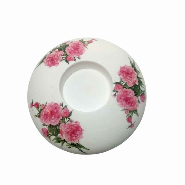 حامل شمعة جبسي صغير موديل شاخة