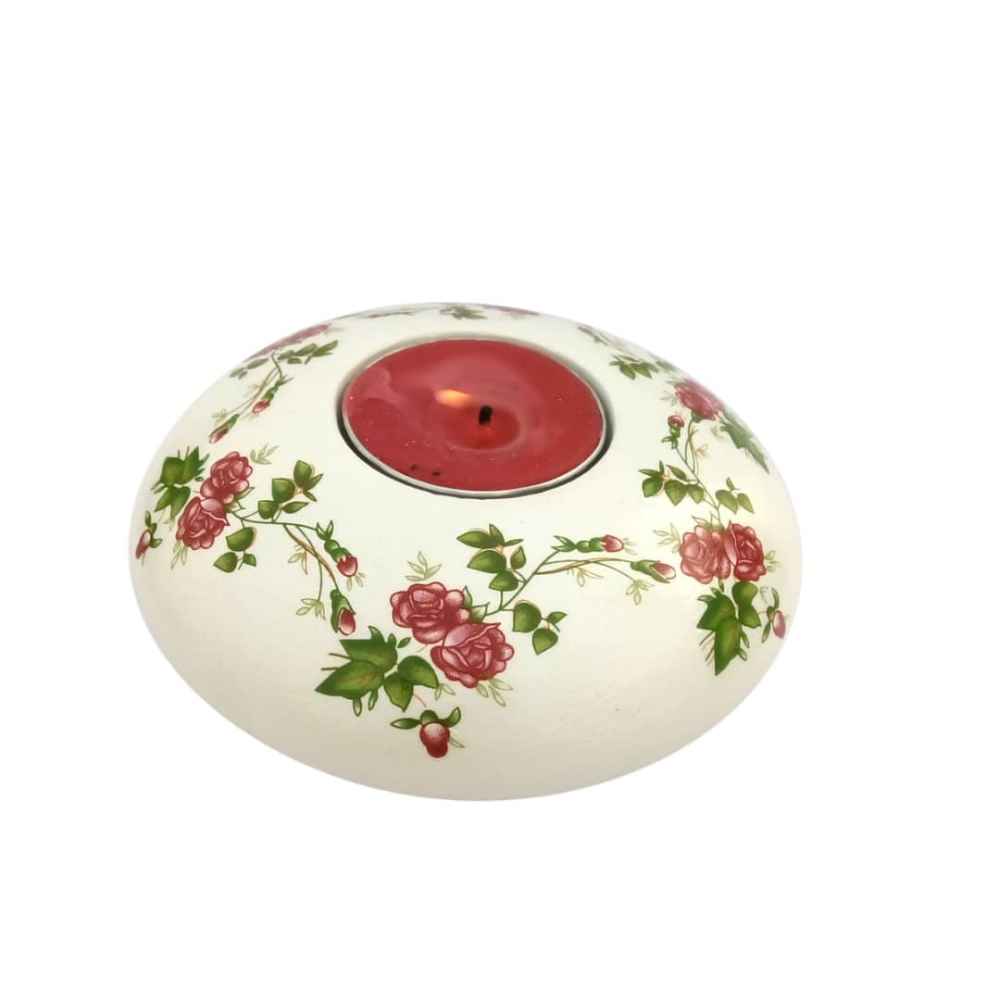 حامل شمعة جبسي صغير موديل سرخ