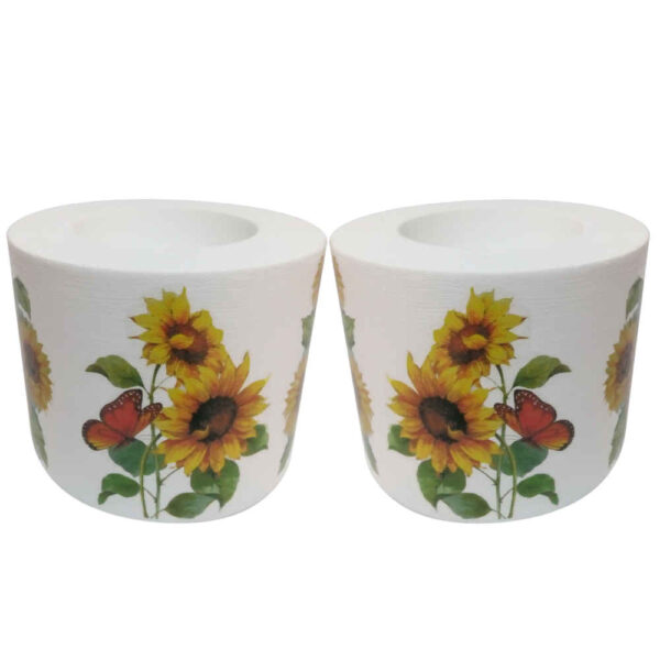 حامل شمعة صغير موديل سن فلاور