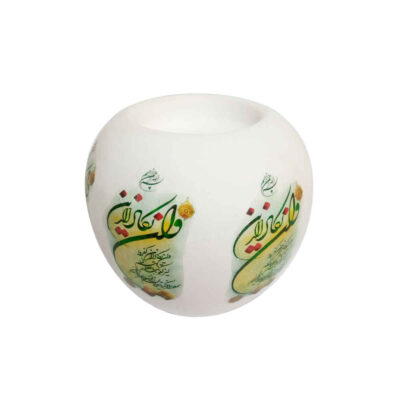 حامل شمعة جبسي صغير إسلامي موديل فان يكاد