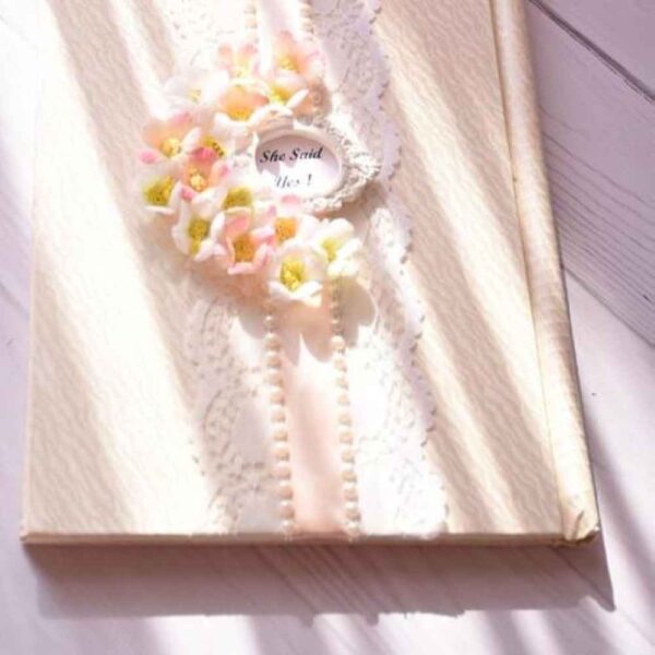 دفتر زفاف موديل زهري