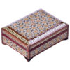 صندوق مجوهرات خشبي مصنوع يدويًا بتصميم ختام إيراني - آتوسا