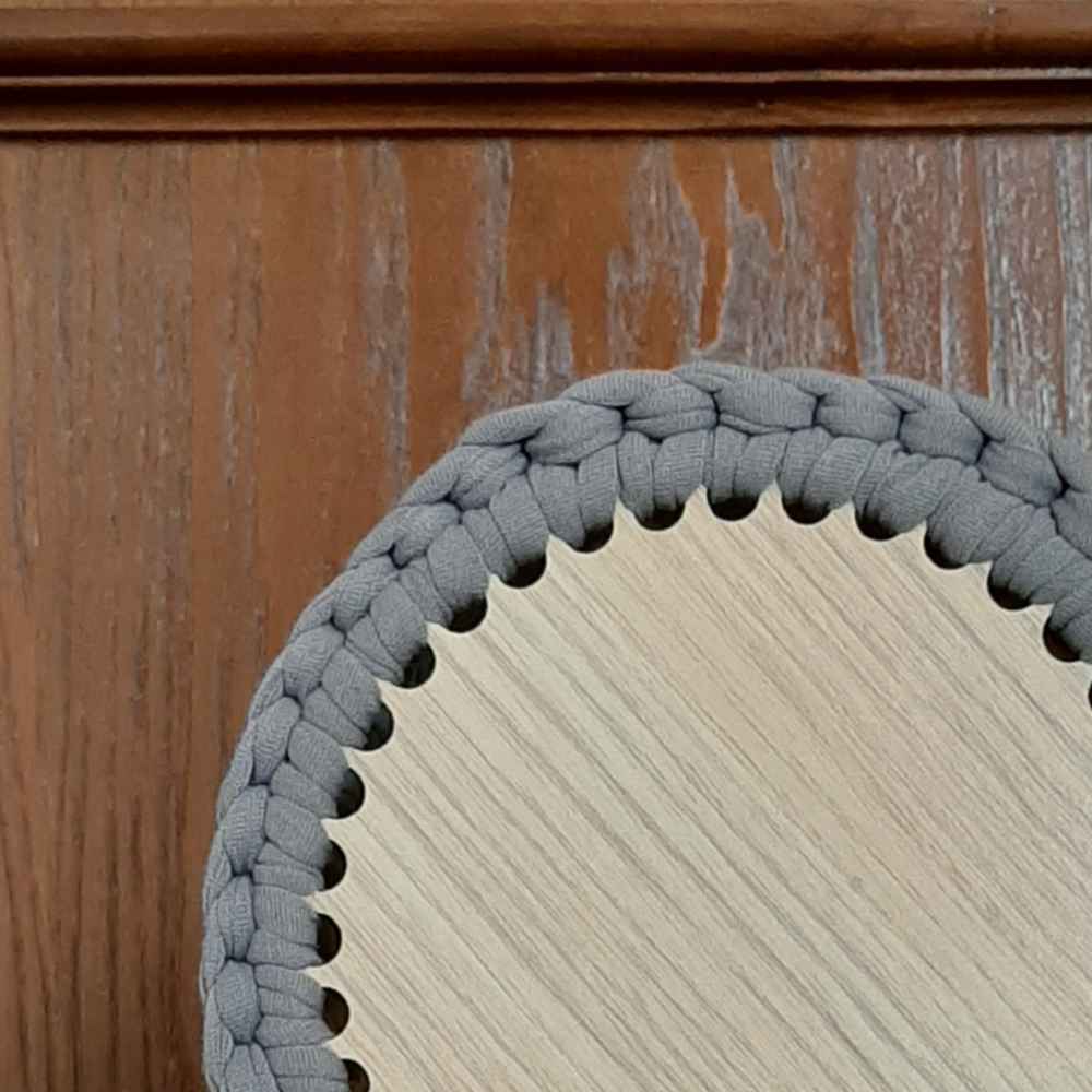 مجموعة من 3 سلال تخزين كروشيه خيوط موديل جغد