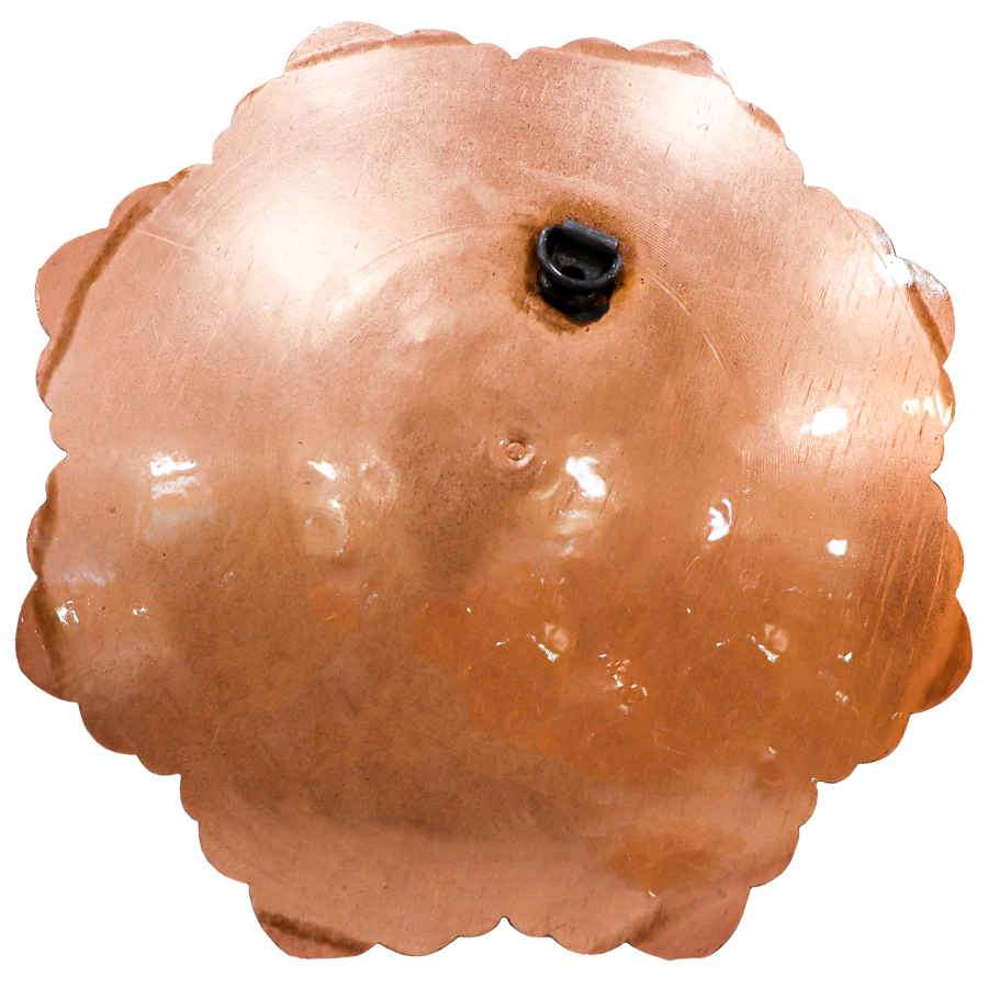 لوحة من النحاس الزخرفية المحفورة يدوياً نقش پرنده