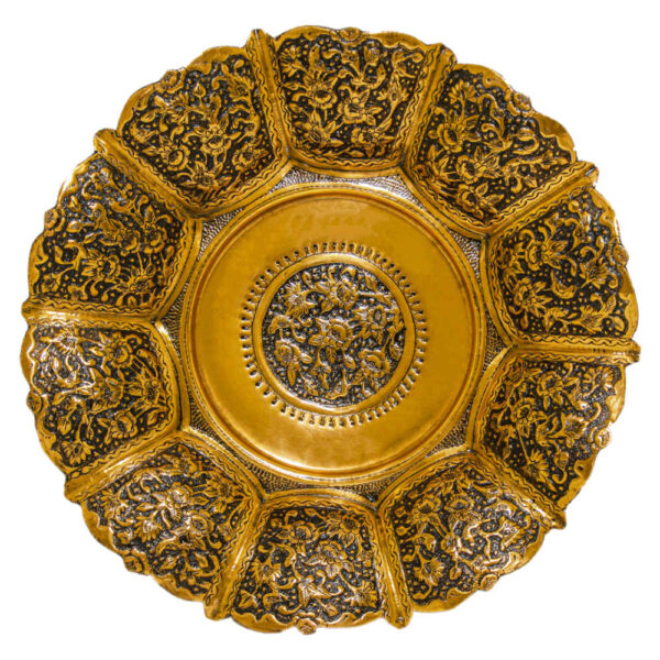 لوحة من النحاس الزخرفية المحفورة يدوياً نقش ريما