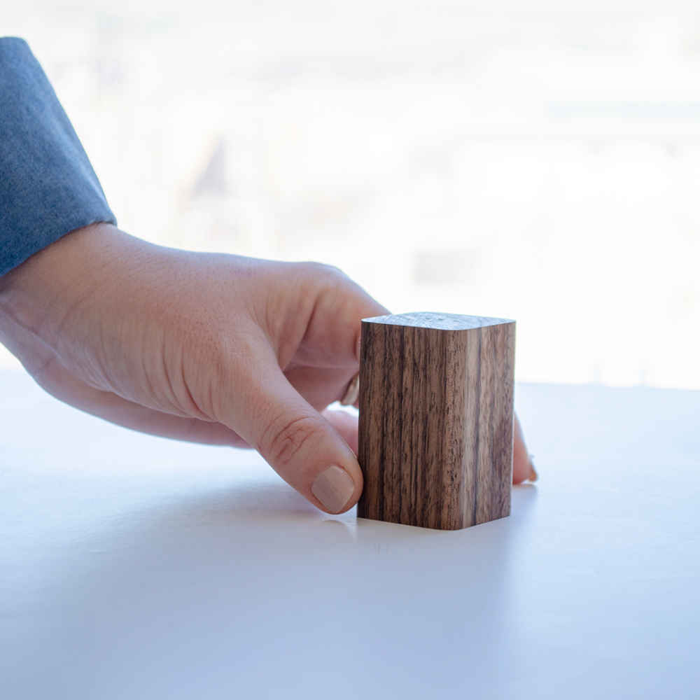 مجموعة شاكرات ملح وفلفل خشبية ريحان