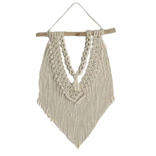 نسيج مكرامية للتعليق على الحائط بأسلوب البوهيمي لانا