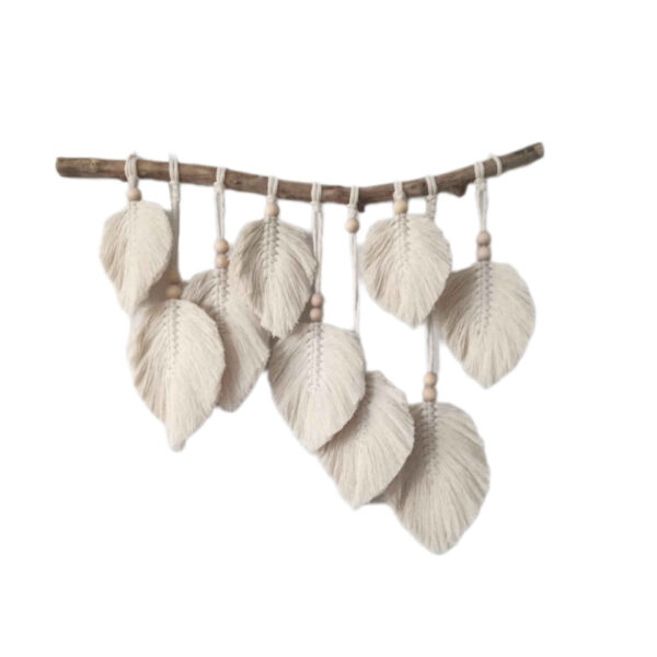 نسيج مكرامية للتعليق على الحائط بأسلوب البوهيمي رويا